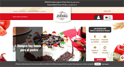 Desktop Screenshot of productoszabala.com